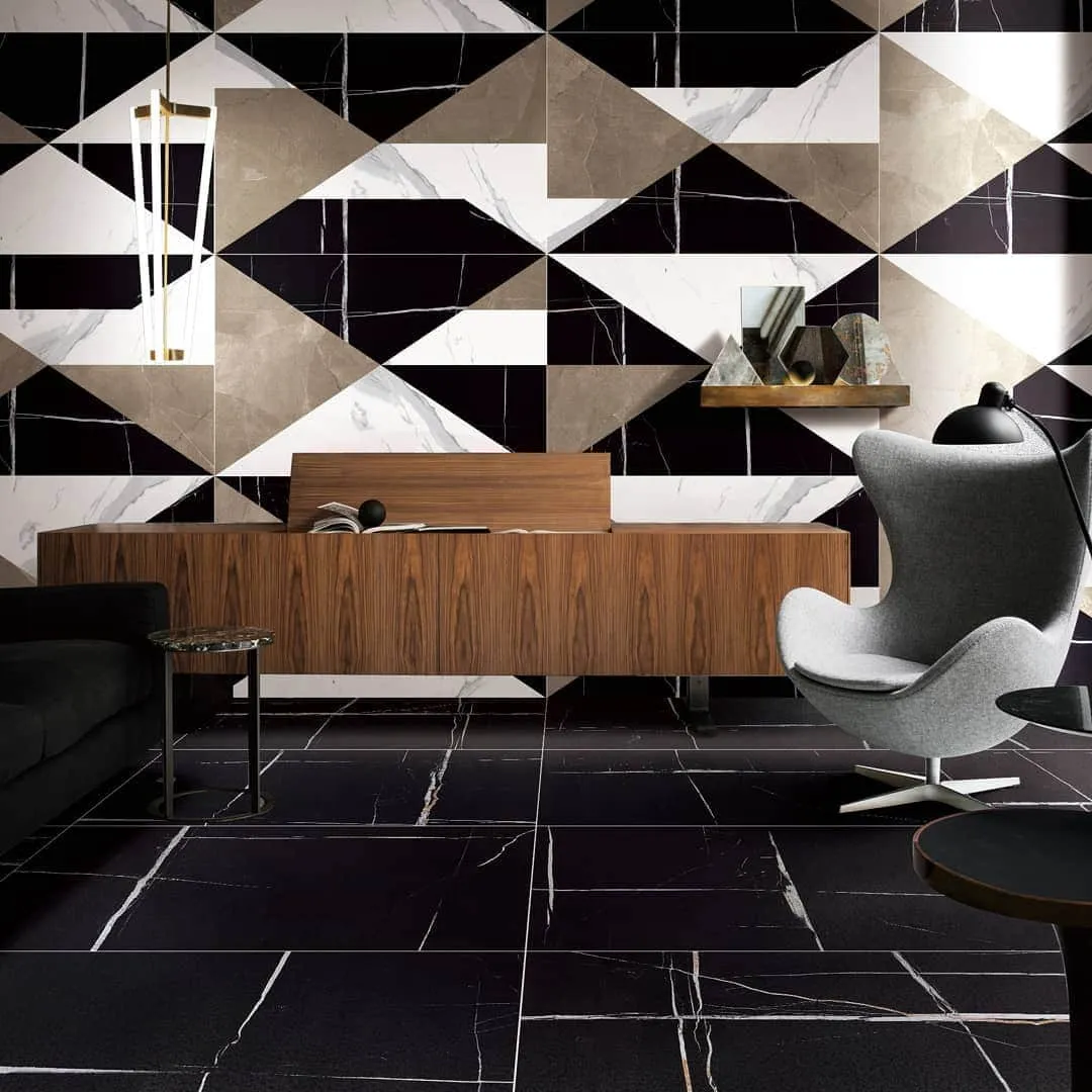Guide to choosing ceramic tiles for kitchen, bathroom, and living room