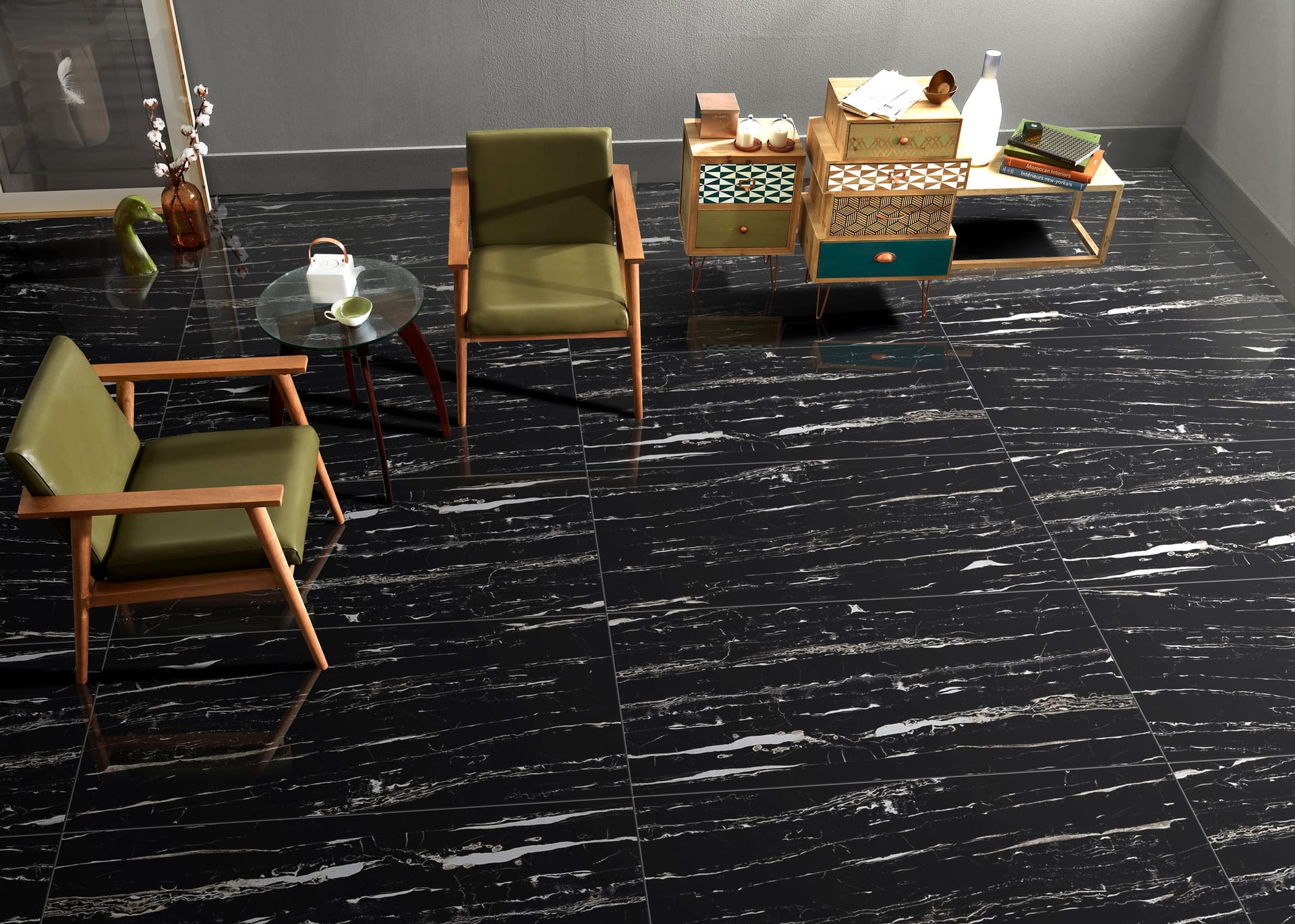 Durable ceramic floor tiles for home and commercial use — Itone Ceramic
