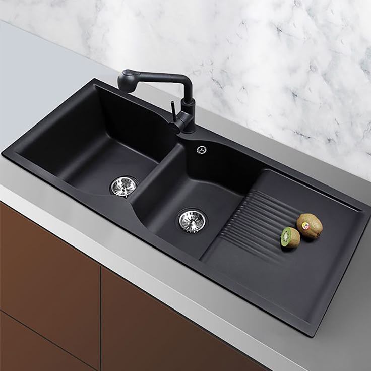 Quartz Double Bowl Sink — Itone Ceramic sink